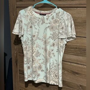Tommy Hilfiger Floral Print Women's Top Size M (NWT)